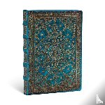 Paperblanks - Azure (Equinoxe) Midi Lined Hardcover Journal (Elastic Band Closure)