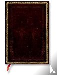 Paperblanks - Paperblanks | Black Moroccan | Old Leather Collection | Softcover Flexi | Midi | Lined | 176 Pg | 100 GSM