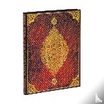 Paperblanks - Golden Trefoil Ultra Lined Hardcover Journal (Elastic Band Closure)