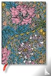 Paperblanks - Morris Pink Honeysuckle (William Morris) Midi Unlined Hardcover Journal