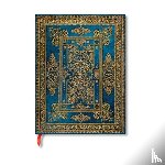 Paperblanks - Blue Luxe (Luxe Design) Ultra Lined Hardback Journal (Elastic Band Closure)