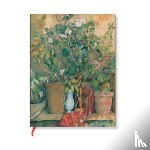 Paperblanks - Cezanne’s Terracotta Pots and Flowers Mini Unlined Hardback Journal (Elastic Band Closure)