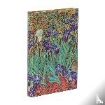 Paperblanks - Van Gogh’s Irises Mini Lined Hardback Journal (Elastic Band Closure)