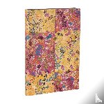 Paperblanks - Kara-ori Pink (Japanese Kimono) Midi Lined Softcover Flexi Journal (Elastic Band Closure)