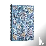 Paperblanks - Blue Willow (Celebrate Hanfu) Mini Unlined Hardcover Journal (Wrap Closure)