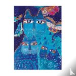 Paperblanks - Blue Cats & Butterflies 500 Piece Jigsaw Puzzle, Laurel Burch Collection by Paperblanks (Fantastic Felines)