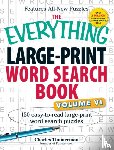 Timmerman, Charles - The Everything Large-Print Word Search Book, Volume VI