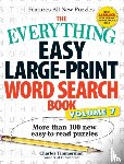 Timmerman, Charles - The Everything Easy Large-Print Word Search Book, Volume 7