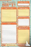 Peter Pauper Press, Inc - NOTE PAD CAN'T REMEMBER SH T