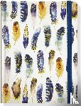 Peter Pauper Press, Inc - Jrnl Mid Watercolor Feathers