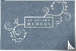 Peter Pauper Press, Inc - Guest Book in Loving Memory Blue