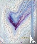 Peter Pauper Press, Inc - Lg Address Bk Blue Agate