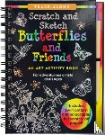 Peter Pauper Press, Inc - Scratch & Sketch(tm) Butterflies & Friends (Trace Along)