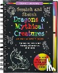 Peter Pauper Press Inc - Scratch & Sketch Dragons & Mythical Creatures (Trace Along)