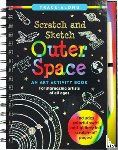 Peter Pauper Press Inc - Scratch & Sketch Outer Space (Trace Along)