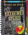 Peter Pauper Press Inc - Scratch & Sketch Extreme Cities (Trace Along)