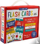  - Flash Cards Set: Alphabet, Colors & Shapes, First Words, and Numbers Four Pack Set