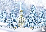 Peter Pauper Press Inc - Winter Sanctuary Deluxe Boxed Holiday Cards (20 Cards, 21 Self-Sealing Envelopes)