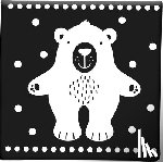  - What Does Baby See? a High-Contrast Soft Cloth Book for Babies (Brain Development, Tummy Time)