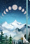  - 2026 Moonlit Mountains Weekly Planner (16 Months, Sept 2025 to Dec 2026)
