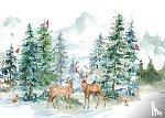  - Winter Wonderland Deluxe Boxed Holiday Cards (20 Cards, 21 Self-Sealing Envelopes)