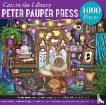 Peter Pauper Press - Cats in the Library 1000-Piece Jigsaw Puzzle