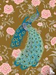  - Victorian Peacock Journal (Deluxe Binding with Gold Gilded Pages)