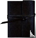  - Black Leather Wrap Journal (Traveler's Notebook)