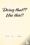 Jennings, Harold - Doing That Use This!!
