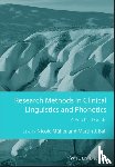  - Research Methods in Clinical Linguistics and Phonetics