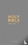 Version, New International - NIV Pocket Charcoal Soft-tone Bible with Zip
