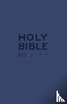 Version, New International - NIV Tiny Navy Soft-tone Bible with Zip