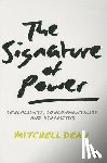 Dean - The Signature of Power - Sovereignty, Governmentality and Biopolitics