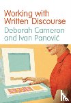 Cameron - Working with Written Discourse