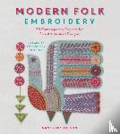 Nicholson, Nancy (Author) - Modern Folk Embroidery