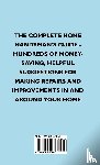 Coob, Hubbard - The Complete Home Handyman's Guide - Hundreds of Money-Saving, Helpful Suggestions for Making Repairs and Improvements in and Around Your Home