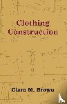 Brown, Clara M. - Clothing Construction