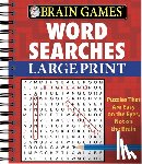 Publications International Ltd - Brain Games - Word Searches - Large Print (Red)