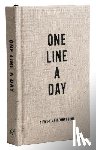 Chronicle Books - Canvas One Line a Day