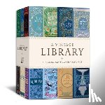 Union Square & Co - A Vintage Library: 50 Classic Book Cover Postcards