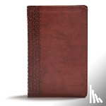 CSB Bibles by Holman, CSB Bibles by Holman - CSB Everyday Study Bible, British Tan LeatherTouch