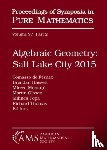  - Algebraic Geometry Salt Lake City 2015 (Part 2)