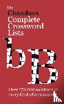 Chambers - The Chambers Crossword Lists - New Edition