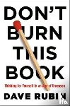 Rubin, Dave - Don't Burn This Book