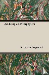 Collingwood, R. G. - ESSAY ON METAPHYSICS