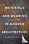 Coleman, Nathaniel - Materials and Meaning in Architecture