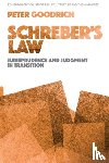 Goodrich, Peter (Professor of Law - Schreber’s Law