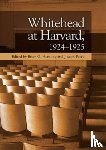  - Whitehead at Harvard, 1924–1925