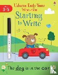 Greenwell, Jessica - Early Years Wipe-Clean Starting to Write