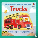 Wheatley, Abigail - Usborne First Jigsaws and Book: Trucks